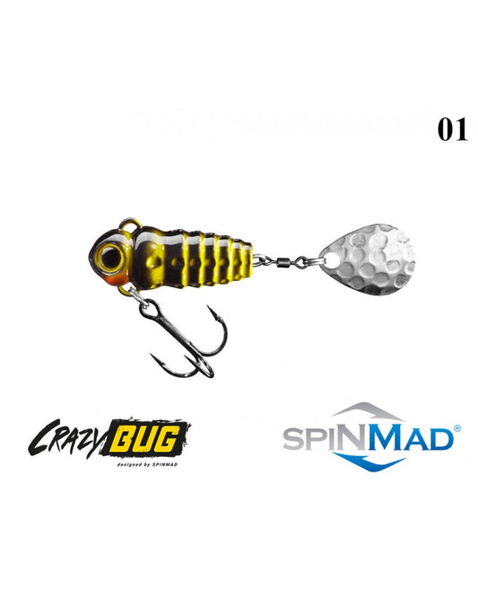 Sukriukė SpinMad CRAZY BUG 4g-16g