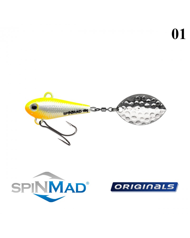 Sukriukė SpinMad WIR Tail Spinner 10g