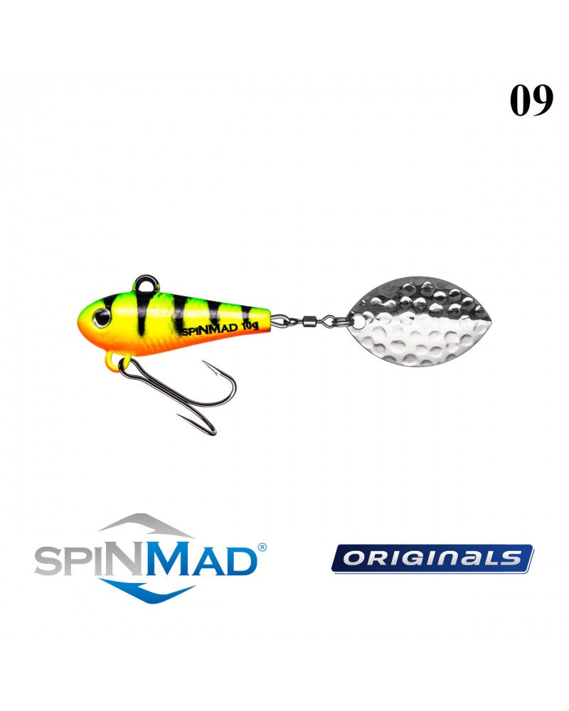 Sukriukė SpinMad WIR Tail Spinner 10g