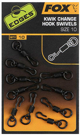 FOX Edges Kwik Change Hook Swivels suktukai