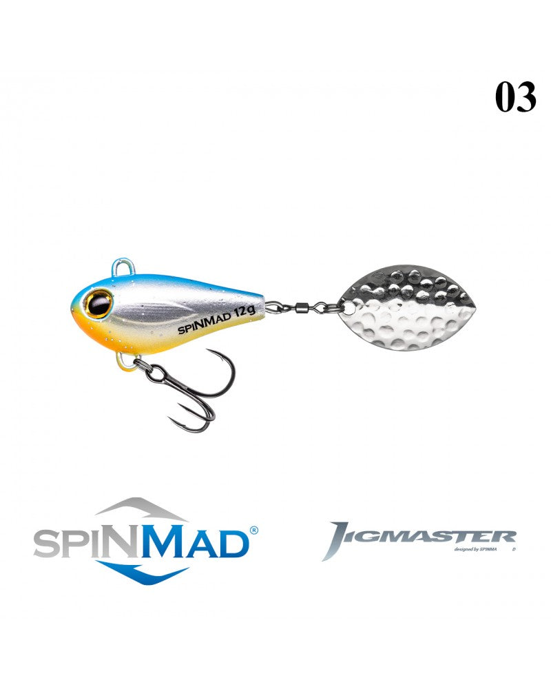 Sukriukė SpinMad Jigmaster Tail Spinner 12g