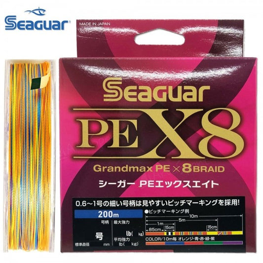 Pintas valas Seaguar Grandmax PE X8 Multicolor