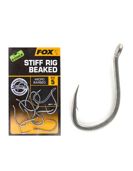 Kabliukai Fox Stiff Rig Bleaked