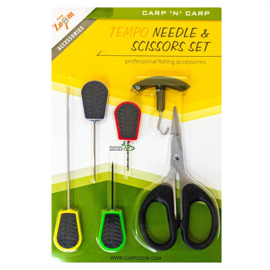 Adatu rinkinys CARP ZOOM tempo needle & scissors set